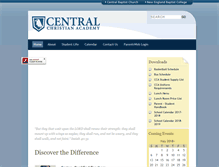 Tablet Screenshot of centralchristianonline.org